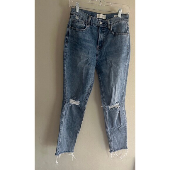 Pacsun Vintage Icon Jeans Distressed Denim Raw Hem - Picture 1 of 7